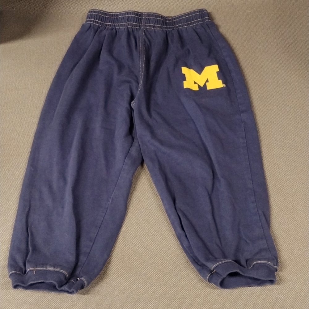 Michigan/U of M Wolverines joggers 24m